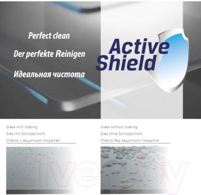 Душевой уголок New Trendy New Comfort Active Shield K-0294 (90x90x190)