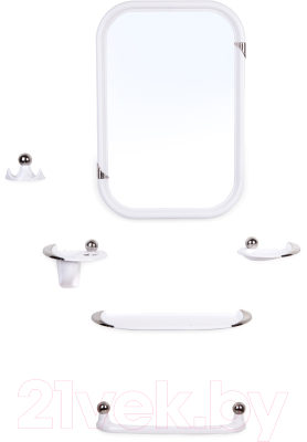 Комплект мебели для ванной Berossi Viva Style НВ 10401001 (белый)