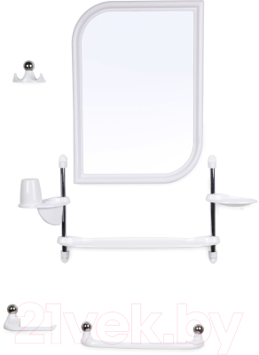 Комплект мебели для ванной Berossi Viktoria Light НВ 10901000 (белый)