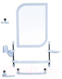 Комплект мебели для ванной Berossi Viktoria Light НВ 10908000 (голубой)