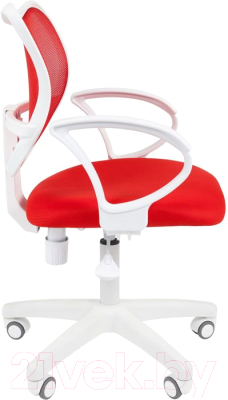 Кресло офисное Chairman 450LT (белый/красный)