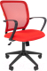 Кресло офисное Chairman 698 (красный) - 