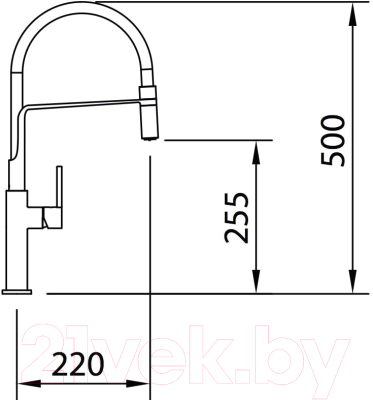 Смеситель Clever Slim / 60147