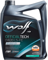 Моторное масло WOLF OfficialTech 0W20 LS-FE / 65631/4 (4л) - 