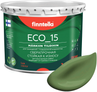 Краска Finntella Eco 15 Vihrea / F-10-1-3-FL025 (2.7л, зеленый) - 