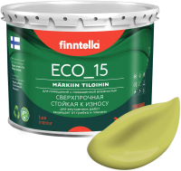 Краска Finntella Eco 15 Lahtee / F-10-1-3-FL031 (2.7л, светло-зеленый) - 