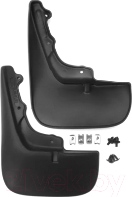 Комплект брызговиков FROSCH NLF.38.13.F18 для Peugeot Boxer (2шт, передние)