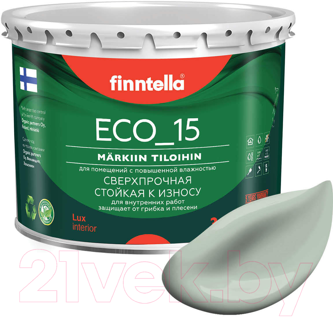 Краска Finntella Eco 15 Meditaatio / F-10-1-3-FL043