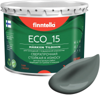 Краска Finntella Eco 15 Salvia / F-10-1-3-FL051 (2.7л, серо-зеленый) - 