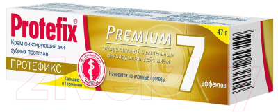 Крем для фиксации зубных протезов Protefix Premium (40мл)