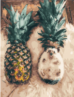 

Картина по номерам PaintBoy, Ёжик-ананас / GX32096