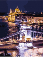 Картина по номерам PaintBoy Ночной Будапешт / GX34367 - 