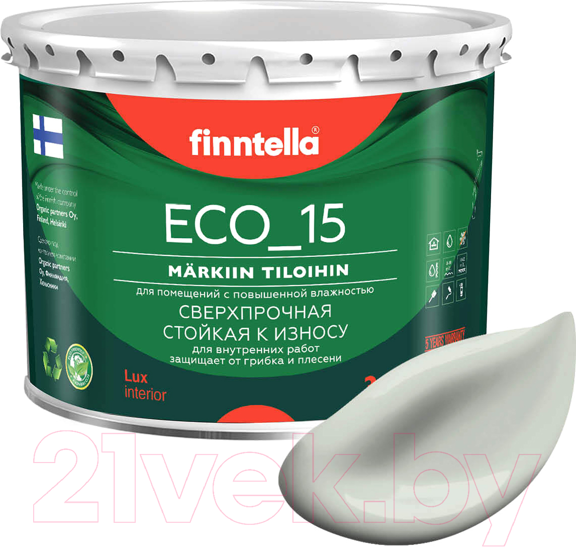 Краска Finntella Eco 15 Kanarian / F-10-1-3-FL054