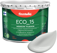 Краска Finntella Eco 15 Tuhka / F-10-1-3-FL063 (2.7л, светло-серый) - 