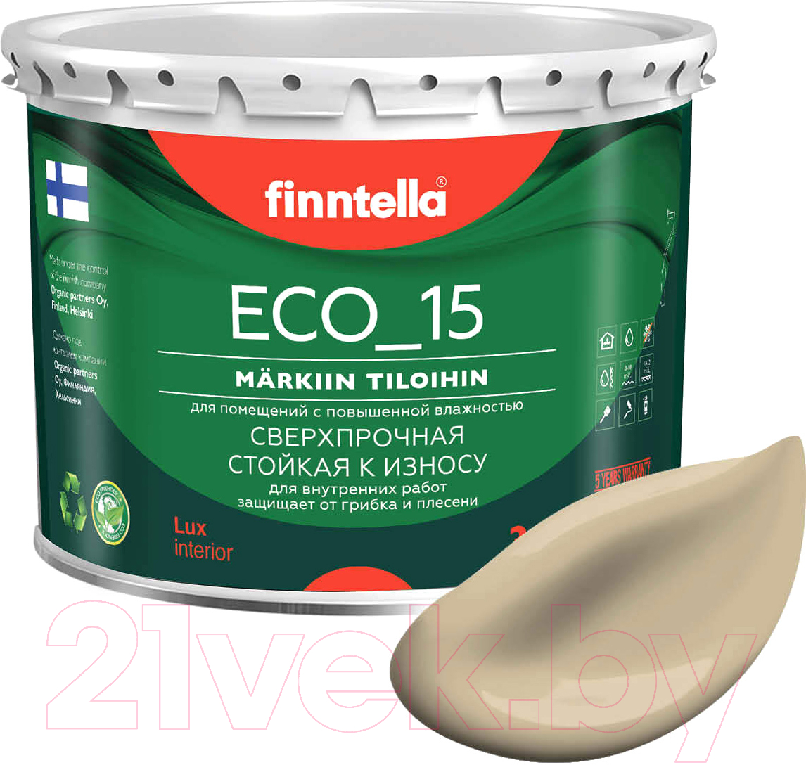 Краска Finntella Eco 15 Karamelli / F-10-1-3-FL068