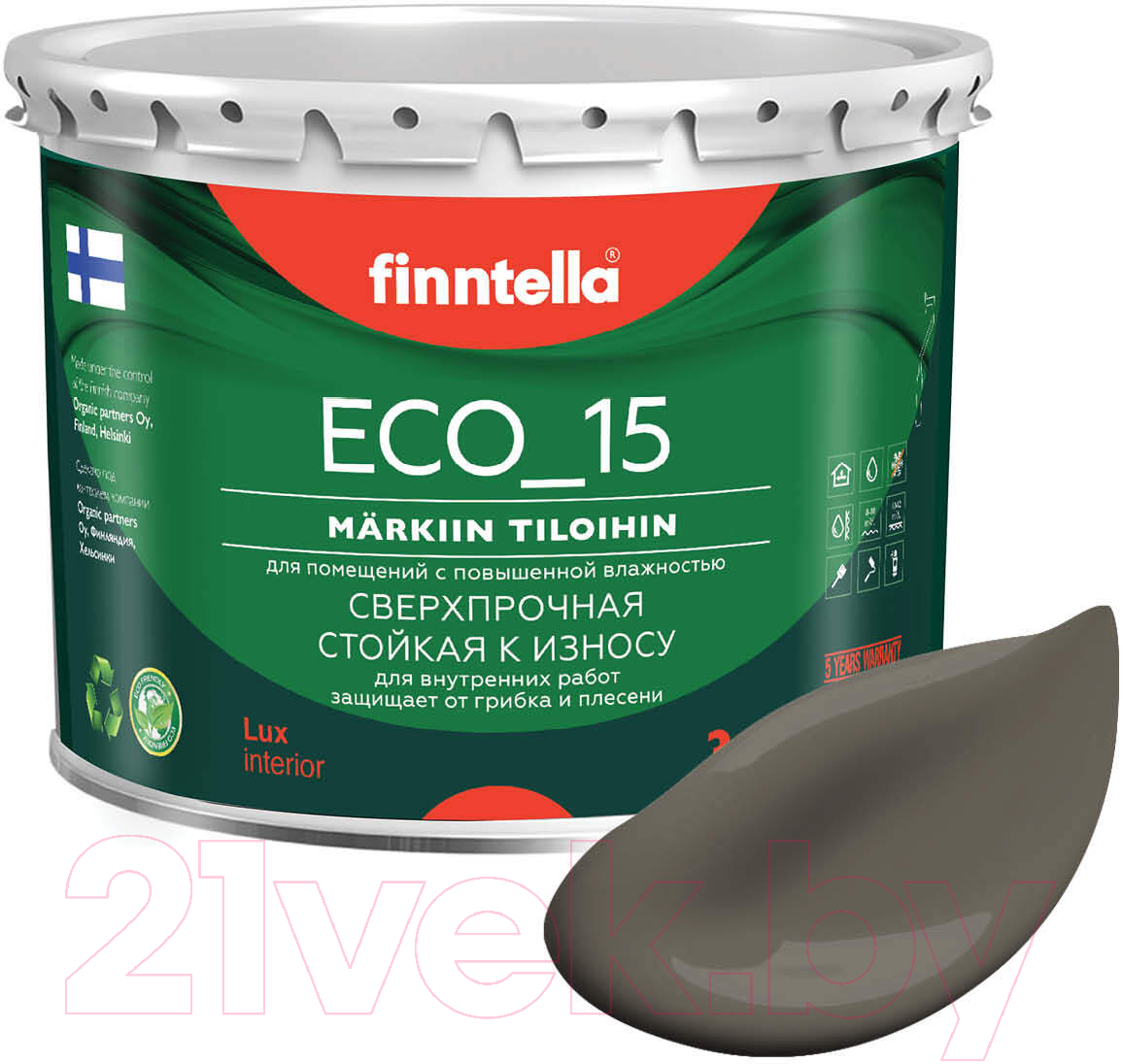 Краска Finntella Eco 15 Mutteri / F-10-1-3-FL073