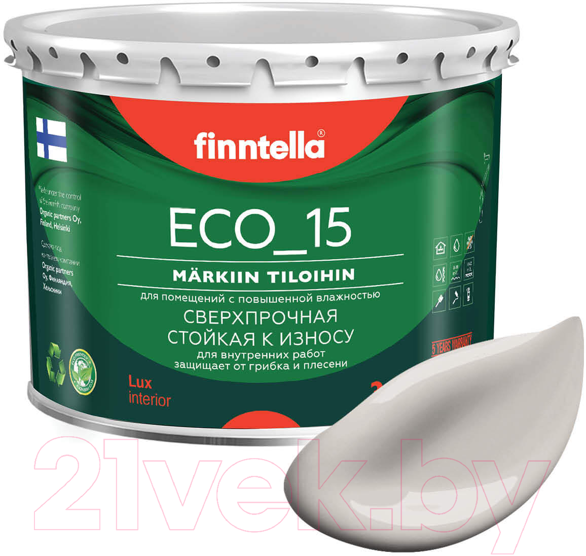 Краска Finntella Eco 15 Vuoret / F-10-1-3-FL076