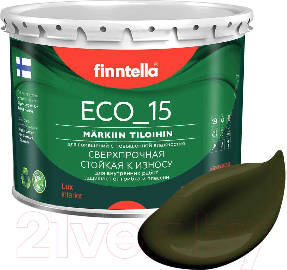 Краска Finntella Eco 15 Kombu / F-10-1-3-FL020