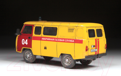 Изображение товара Сборная модель Звезда УАЗ 3909 Аварийно-газовая служба / 43003