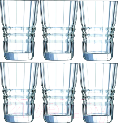 Набор стаканов Cristal d'Arques Architecte / Q4357 (6шт)