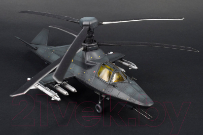Сборная модель Звезда Вертолет Ка-58 Черный призрак / 7232