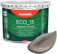 Краска Finntella Eco 15 Maa / F-10-1-3-FL080 (2.7л, светло-коричневый) - 