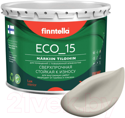 Краска Finntella Eco 15 Tina / F-10-1-3-FL084 (2.7л, бежевый)