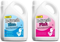 Набор жидкостей для биотуалета Thetford B-Fresh Blue + B-Fresh Pink (2л+2л) - 