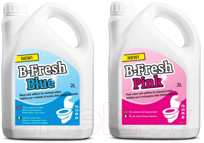 Набор жидкостей для биотуалета Thetford B-Fresh Blue + B-Fresh Pink (2л+2л)