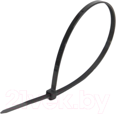 Стяжка для кабеля Fortisflex НСС EasyFix 5х400 / 84807 (100шт, белый)