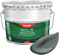 Краска Finntella Eco 15 Salvia / F-10-1-9-FL051 (9л, серо-зеленый) - 