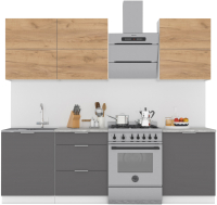

Готовая кухня, Микс Топ-34 1.8м
