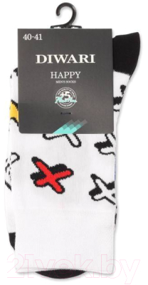 Изображение товара Носки Diwari Happy 134 (р.27, белый)