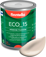 Краска Finntella Eco 15 Ranta / F-10-1-1-FL091 (900мл, теплый бежевый) - 