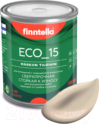 Краска Finntella Eco 15 Kentta / F-10-1-1-FL096 (900мл, бежевый)