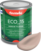 Краска Finntella Eco 15 Jauhe / F-10-1-1-FL102 (900мл, теплый бежевый) - 