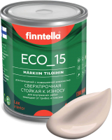 Краска Finntella Eco 15 Makea Aamu / F-10-1-1-FL104 (900мл, бледно-песочый) - 