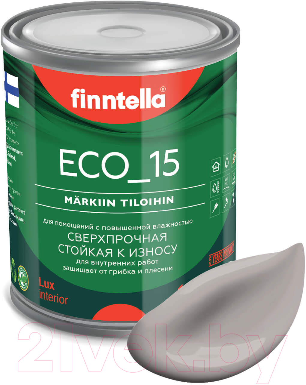 Краска Finntella Eco 15 Metta / F-10-1-1-FL105