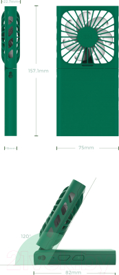 Вентилятор ZMI AF217 / ZMKAF217CNGR (зеленый)