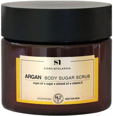 Скраб для тела Stara Mydlarnia Argan Body Sugar Scrub (200г)