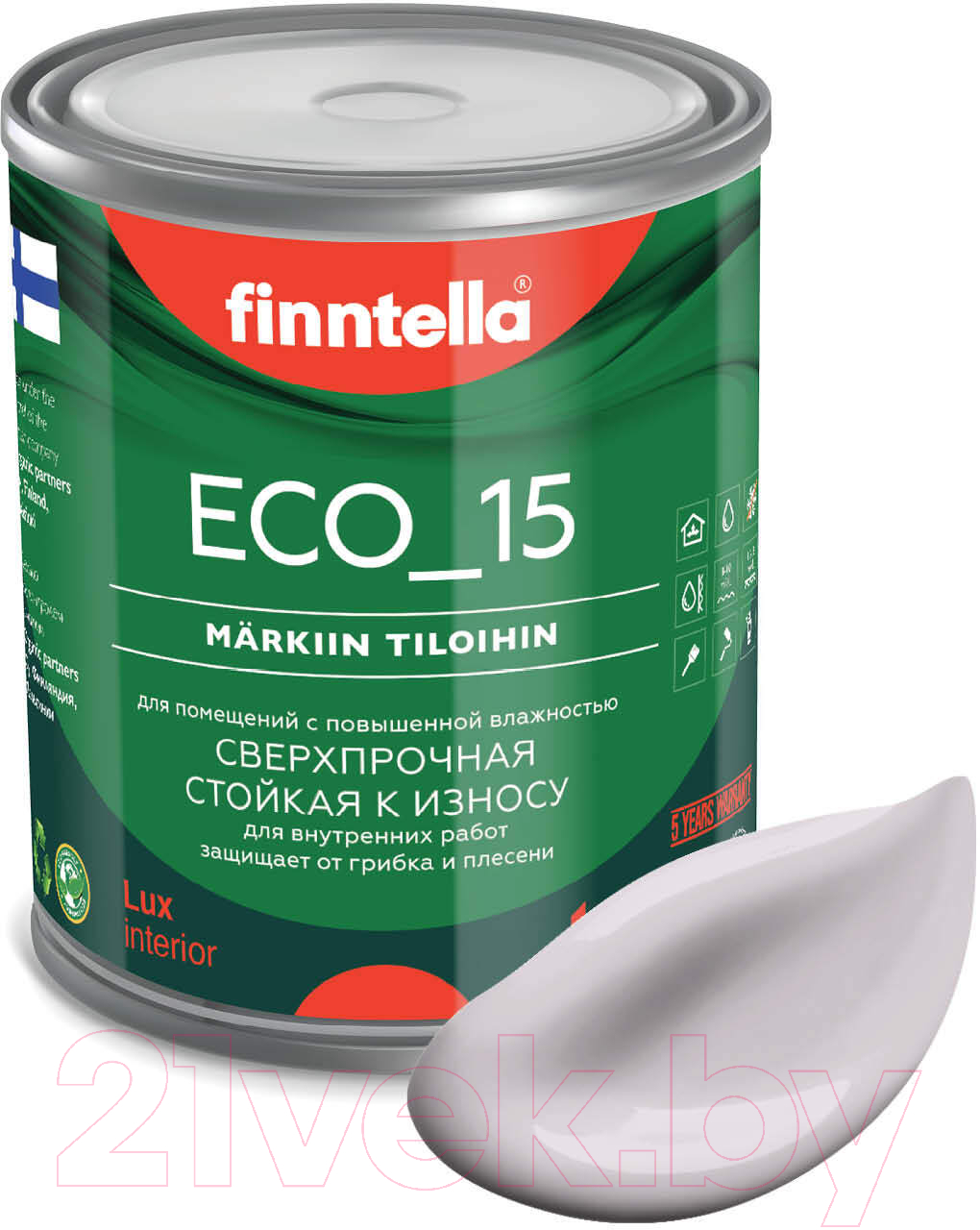 Краска Finntella Eco 15 Helmi / F-10-1-1-FL108