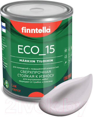 Краска Finntella Eco 15 Helmi / F-10-1-1-FL108 (900мл, бледно-лиловый)