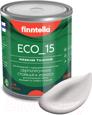 Краска Finntella Eco 15 Arkuus / F-10-1-1-FL110 (900мл, нежно-бежевый)