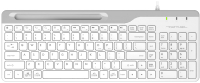 Клавиатура A4Tech Fstyler FK25 Slim (белый/серый) - 