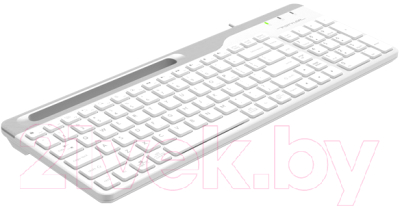Клавиатура A4Tech Fstyler FK25 Slim (белый/серый)