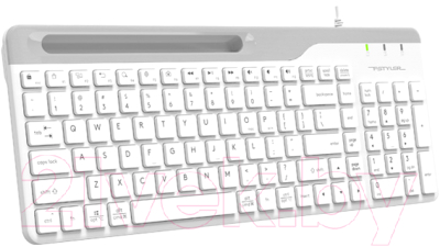 Клавиатура A4Tech Fstyler FK25 Slim (белый/серый)