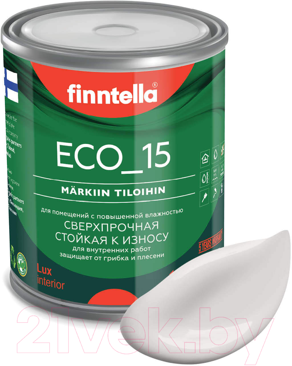 Краска Finntella Eco 15 Hoyrya / F-10-1-1-FL111