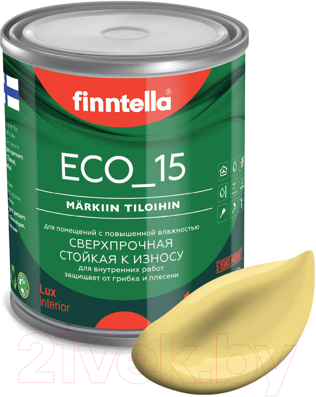 Краска Finntella Eco 15 Maissi / F-10-1-1-FL114