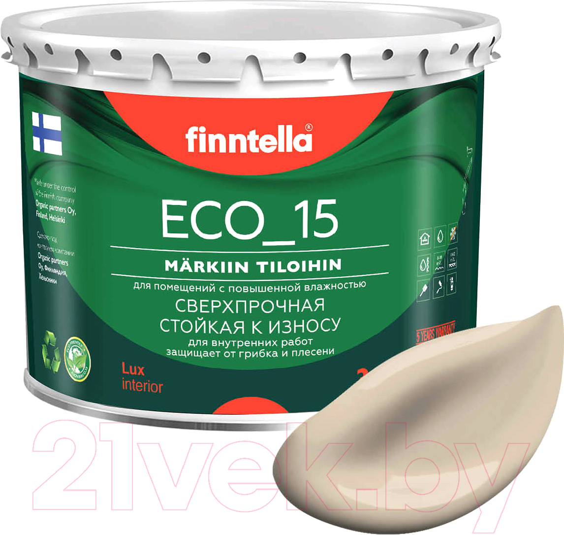 Краска Finntella Eco 15 Kentta / F-10-1-3-FL096