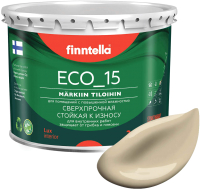 Краска Finntella Eco 15 Vanilja / F-10-1-3-FL098 (2.7л, бежевый) - 